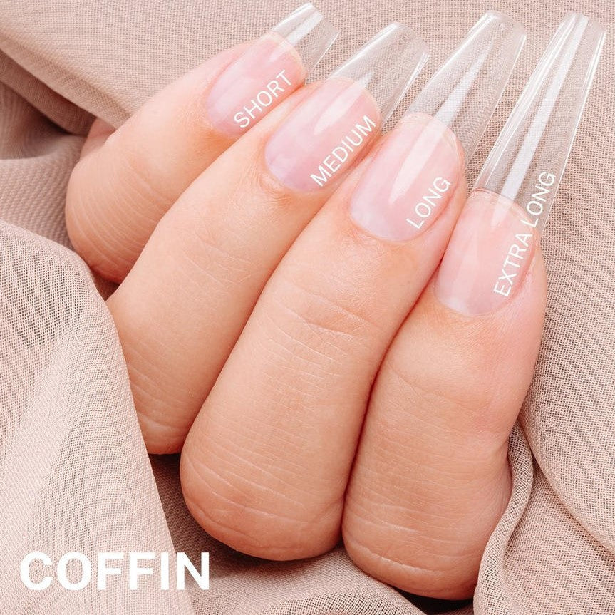 Coffin Style Sizing Kit for Press-On Nails