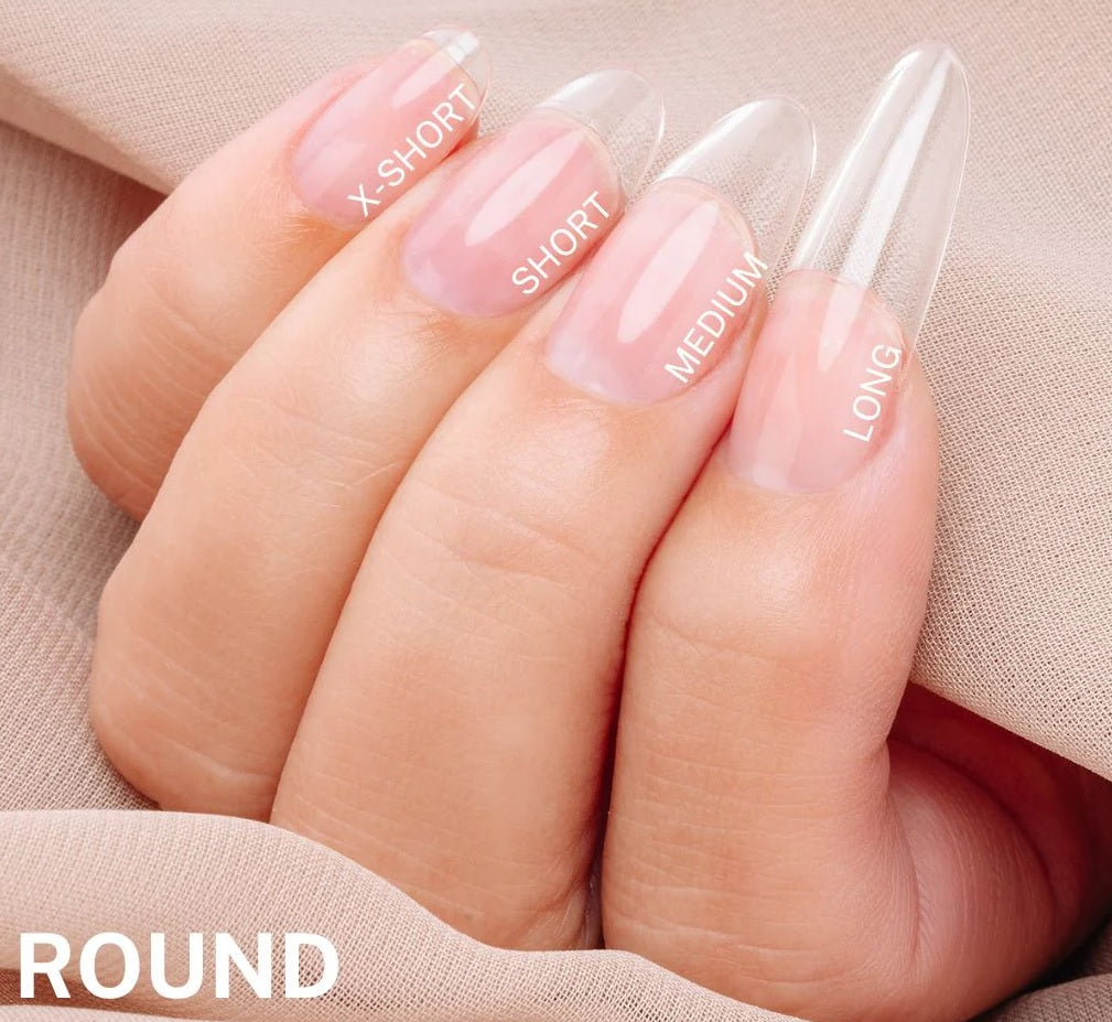 Round Style Sizing Kit for Press-On Nails